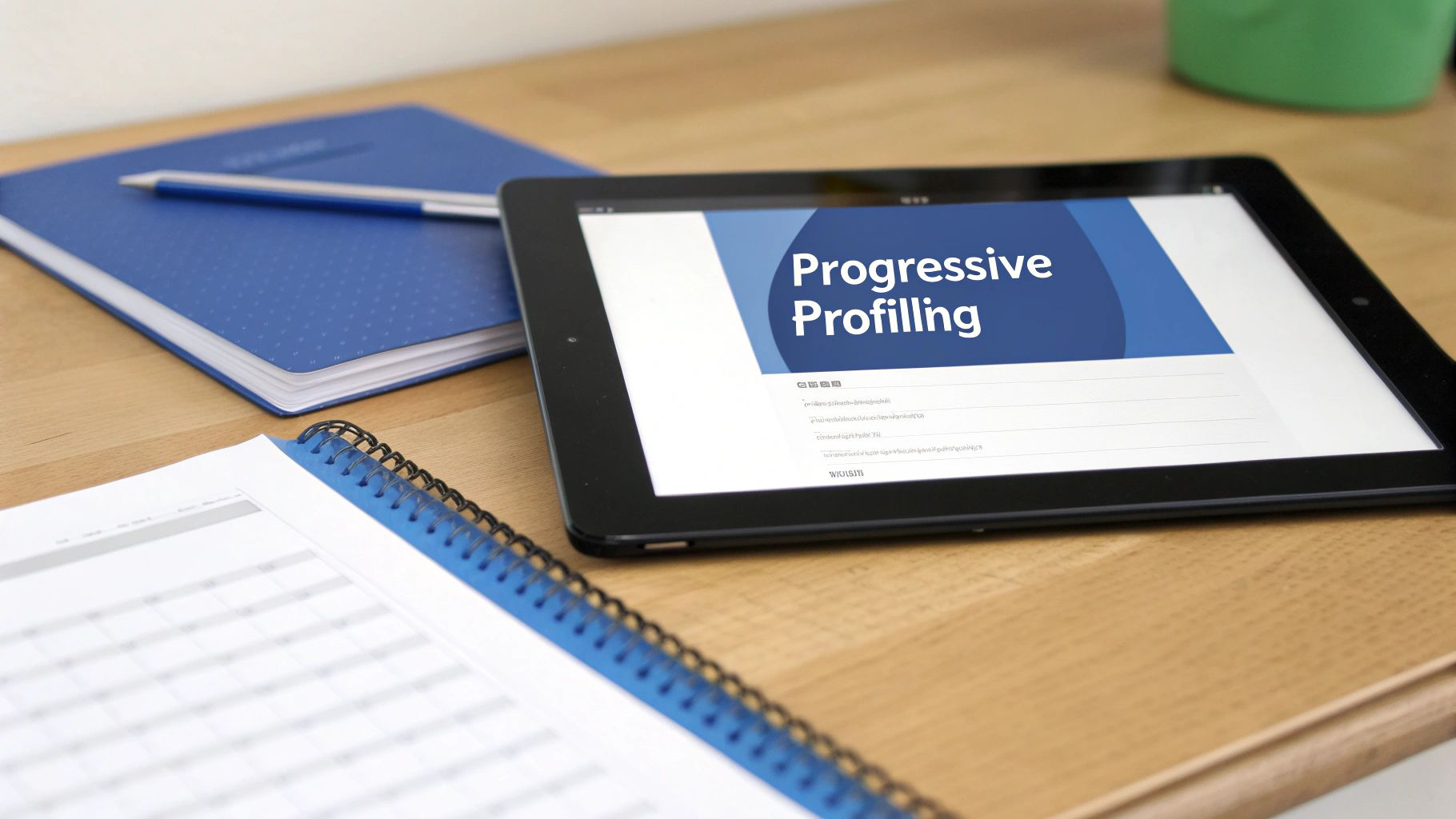 Use Progressive Profiling