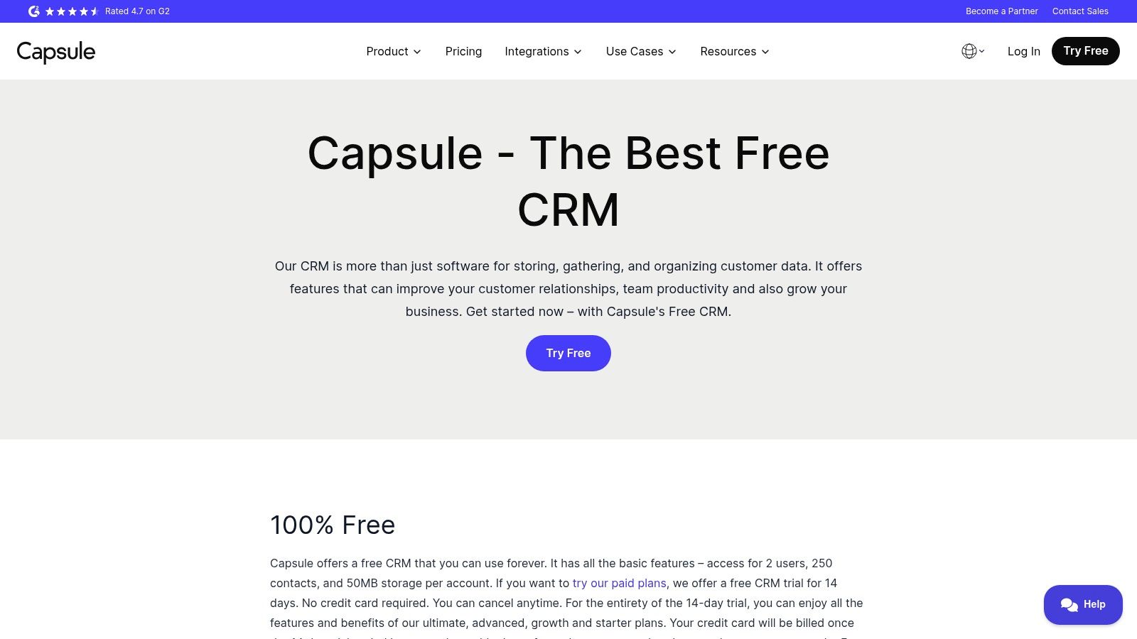 Capsule CRM