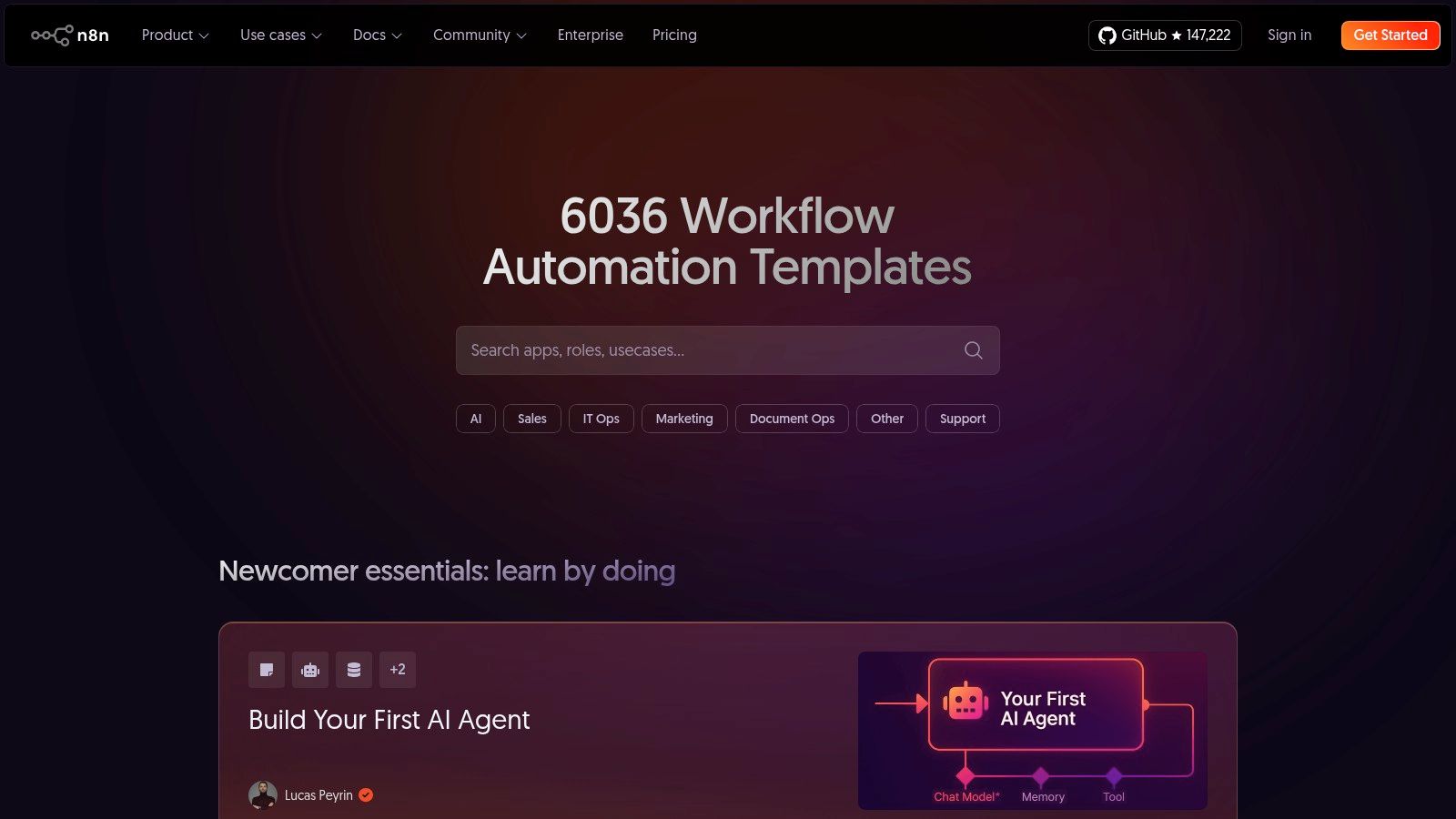 n8n Workflow Templates (Open-source)
