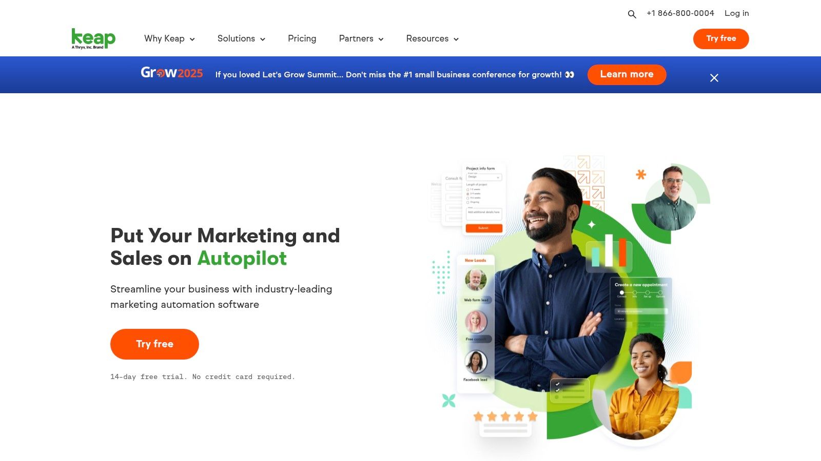 Keap (formerly Infusionsoft)