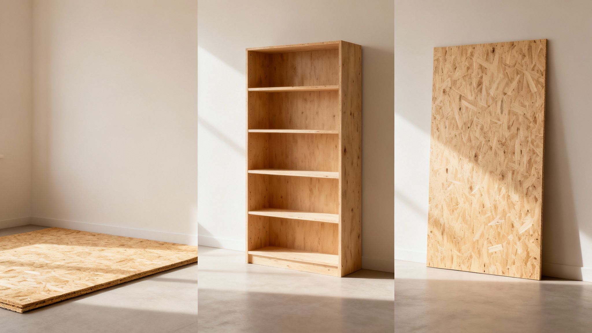 En person der arbejder med krydsfiner i et projekt