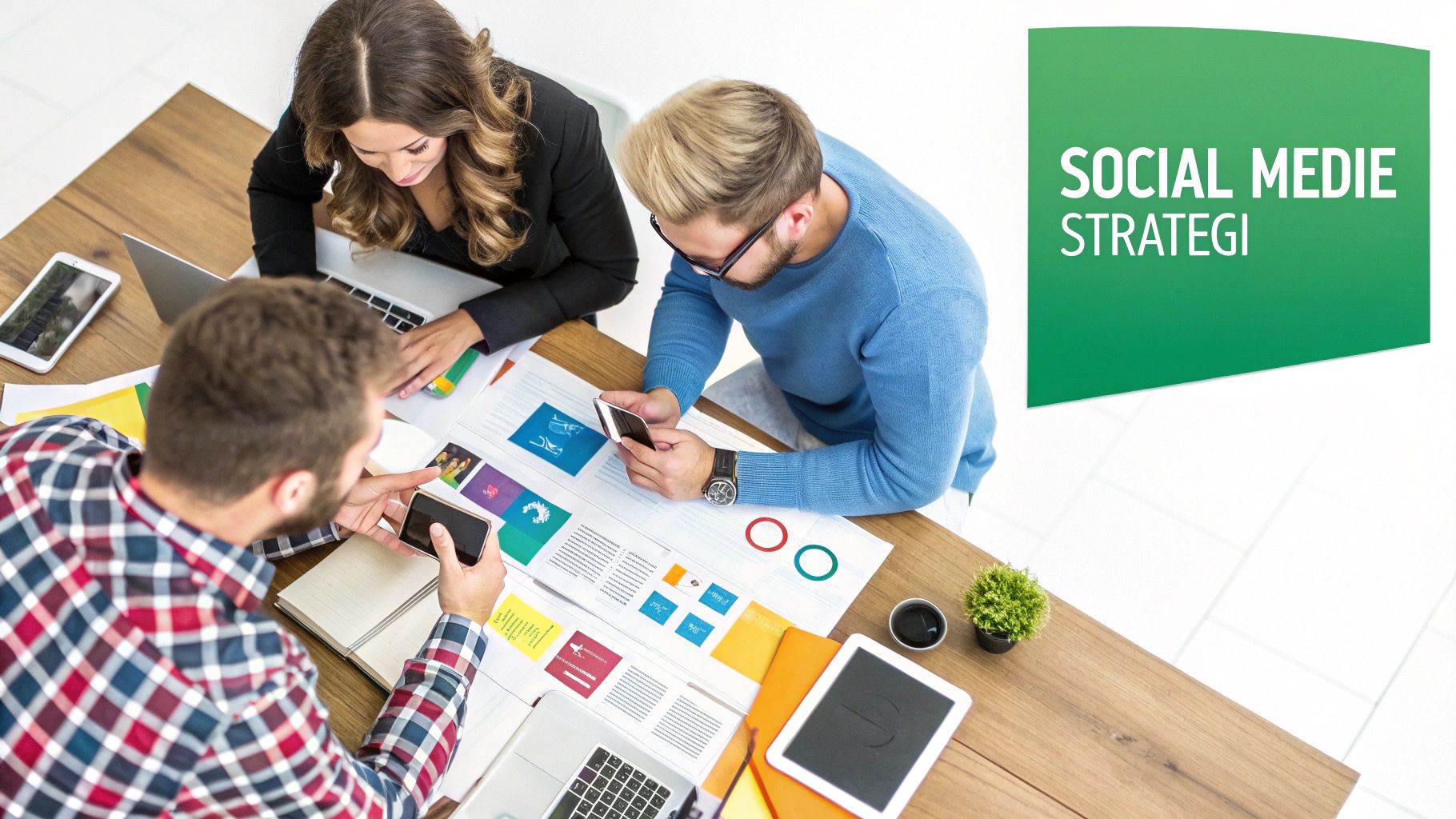 Sådan bygger du en social medie strategi der virker
