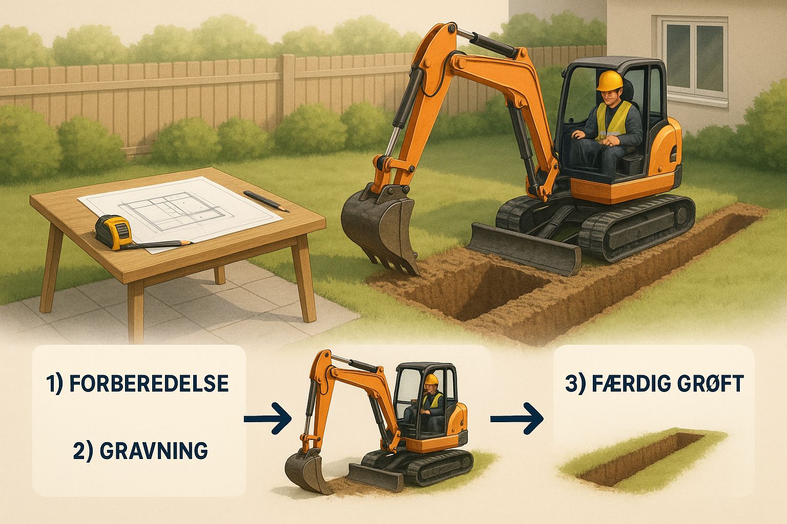 Infographic about Hvem laver kloakseparering?