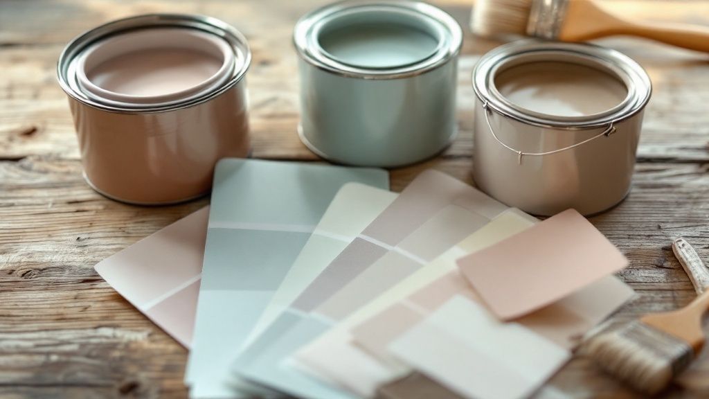 En person sliber en dør med sandpapir som forberedelse til maling