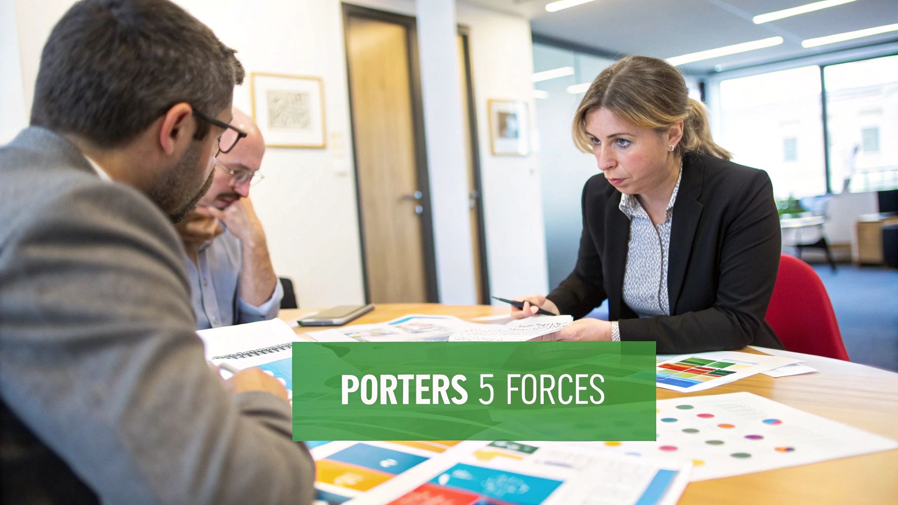 Porters Five Forces Model i konkurrentanalyse