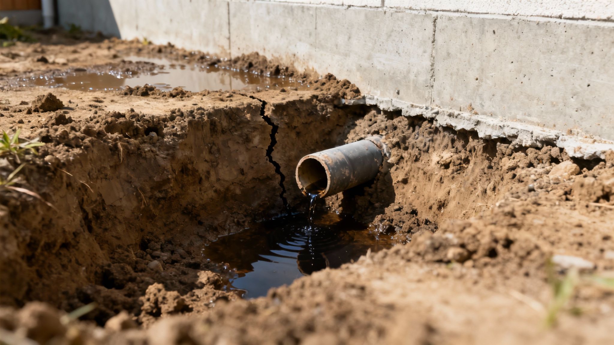Kloak og fugt i kælderen