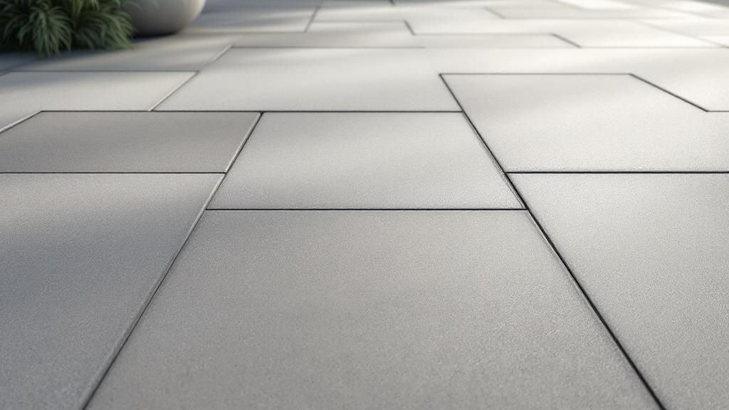 Moderne betonfliser - Minimalistisk design