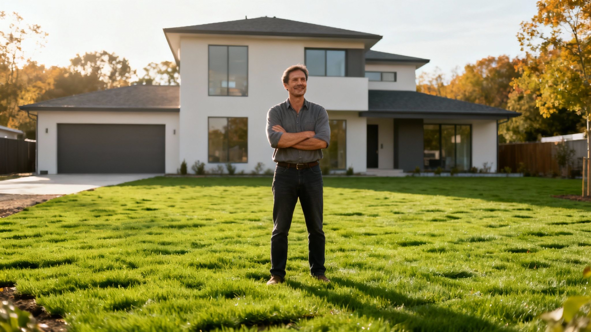 Græsplæne sensommer