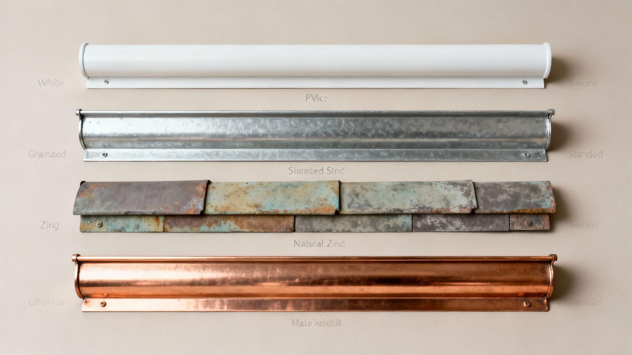 En professionel tømrer i gang med montering af tagrender på et hus