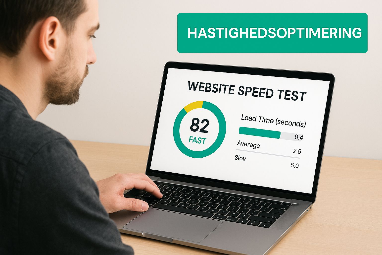 Infographic about optimering af hjemmeside