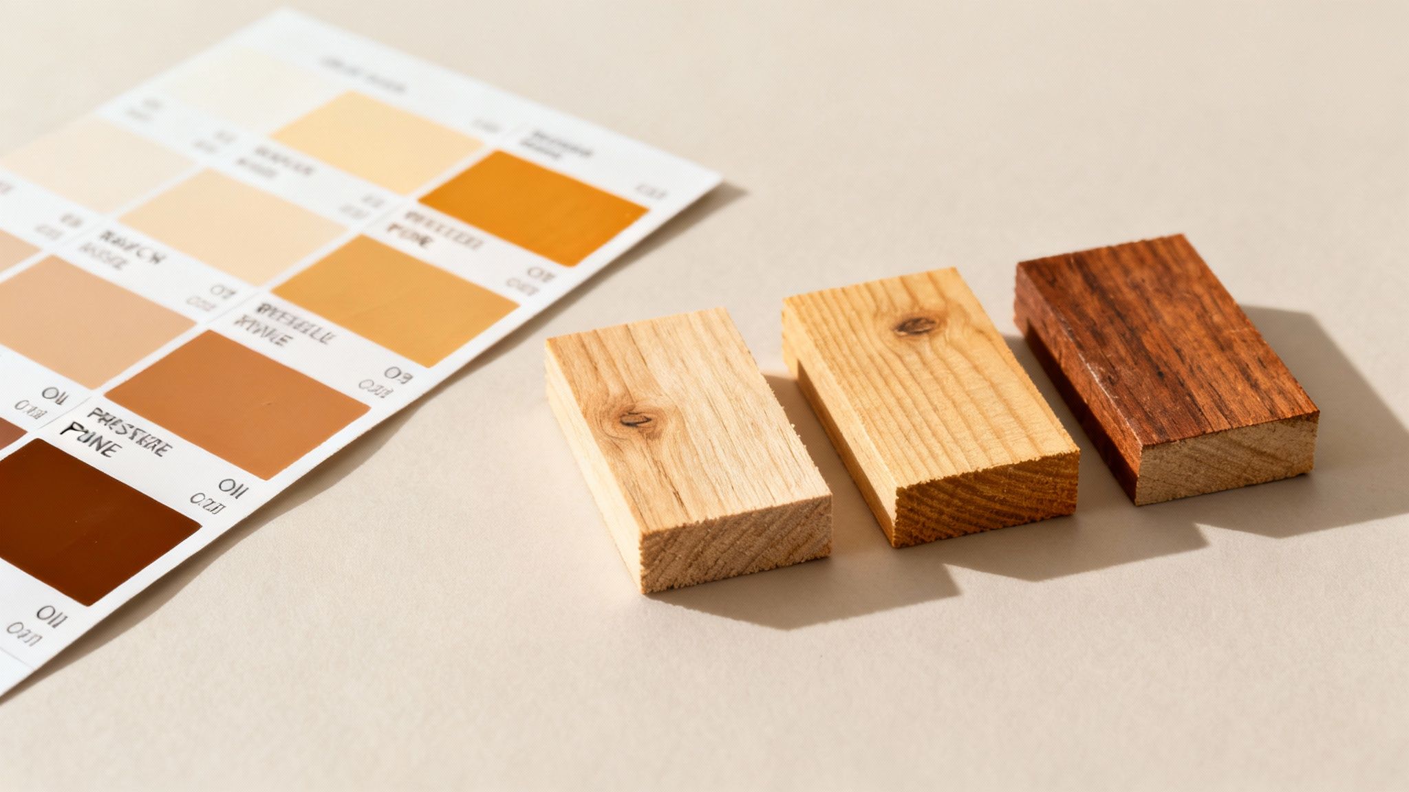 En lys træterrasse behandlet med en gyldenbrun terrasseolie med farve.