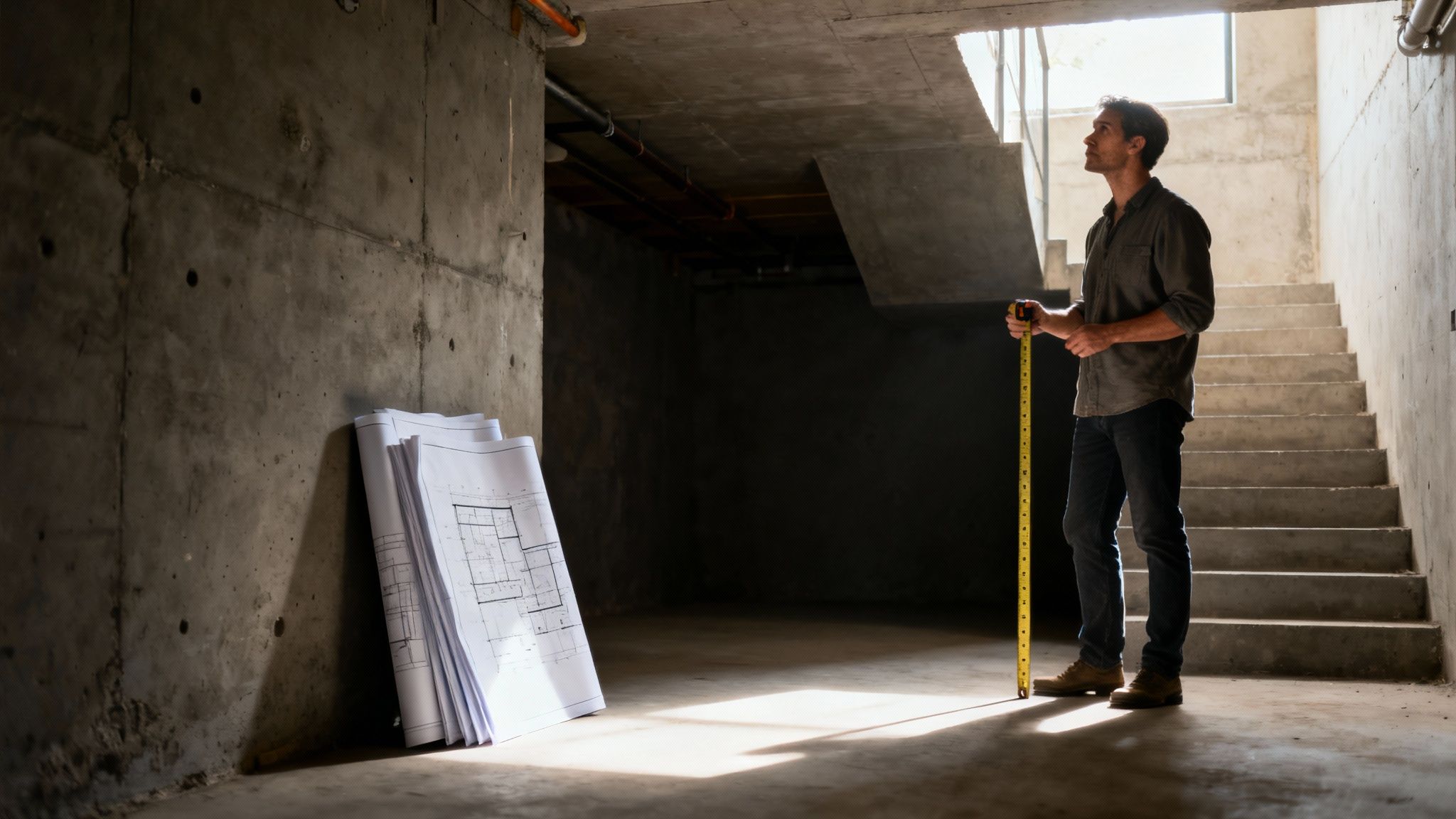 En nyrenoveret kælder med stilfuld indretning