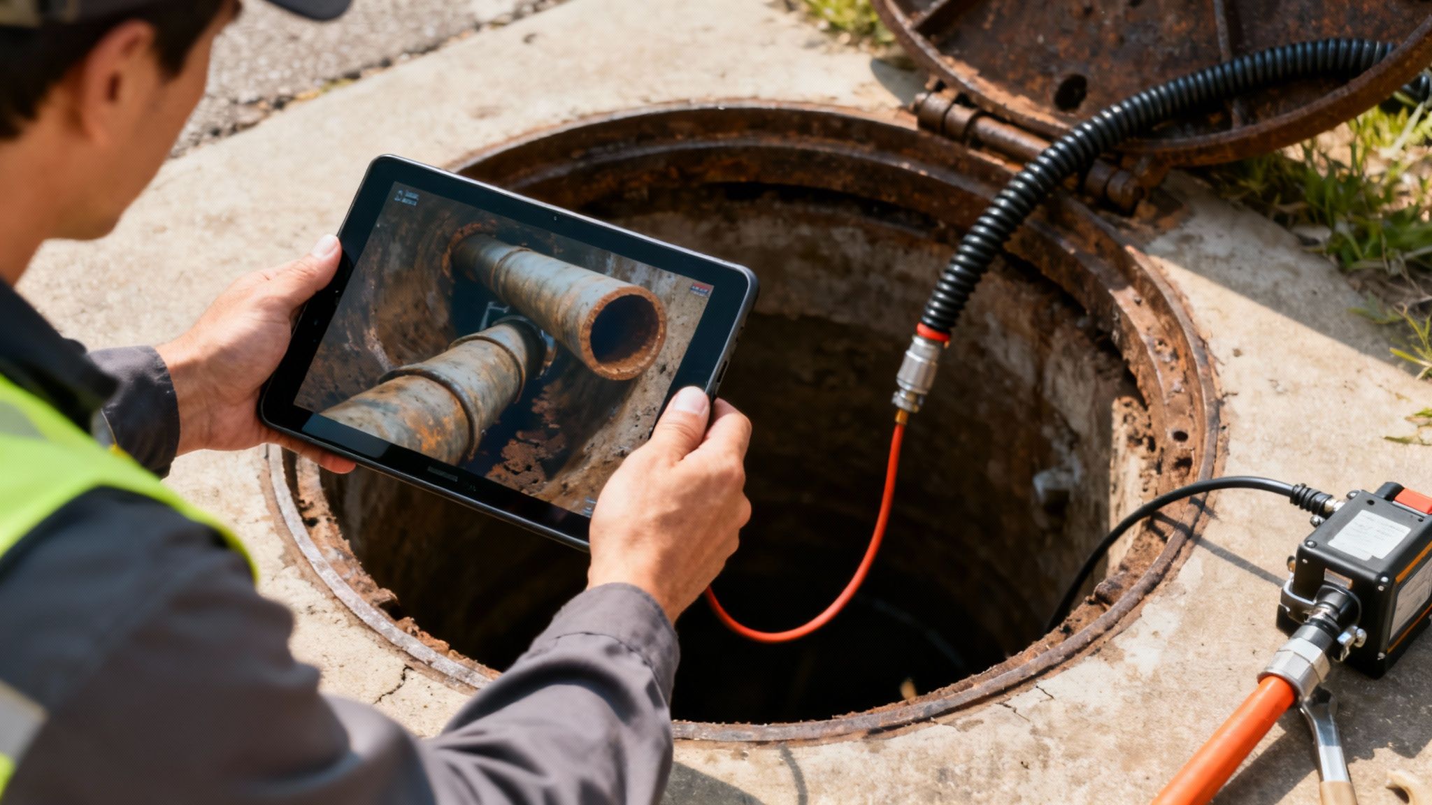 Inspektion af kloakskade for at undgå fugtproblemer