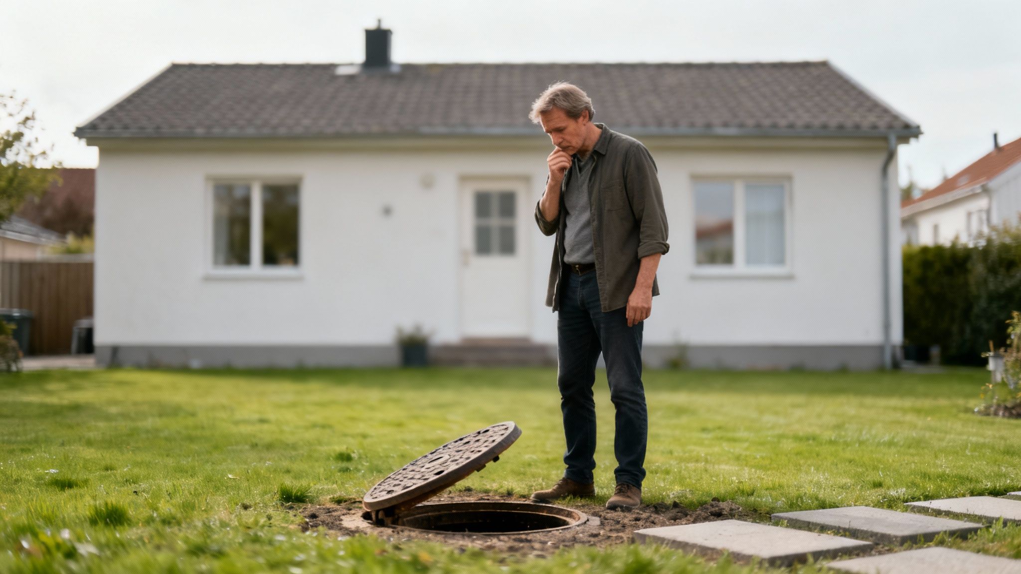 Overblik over kloakrør i jorden