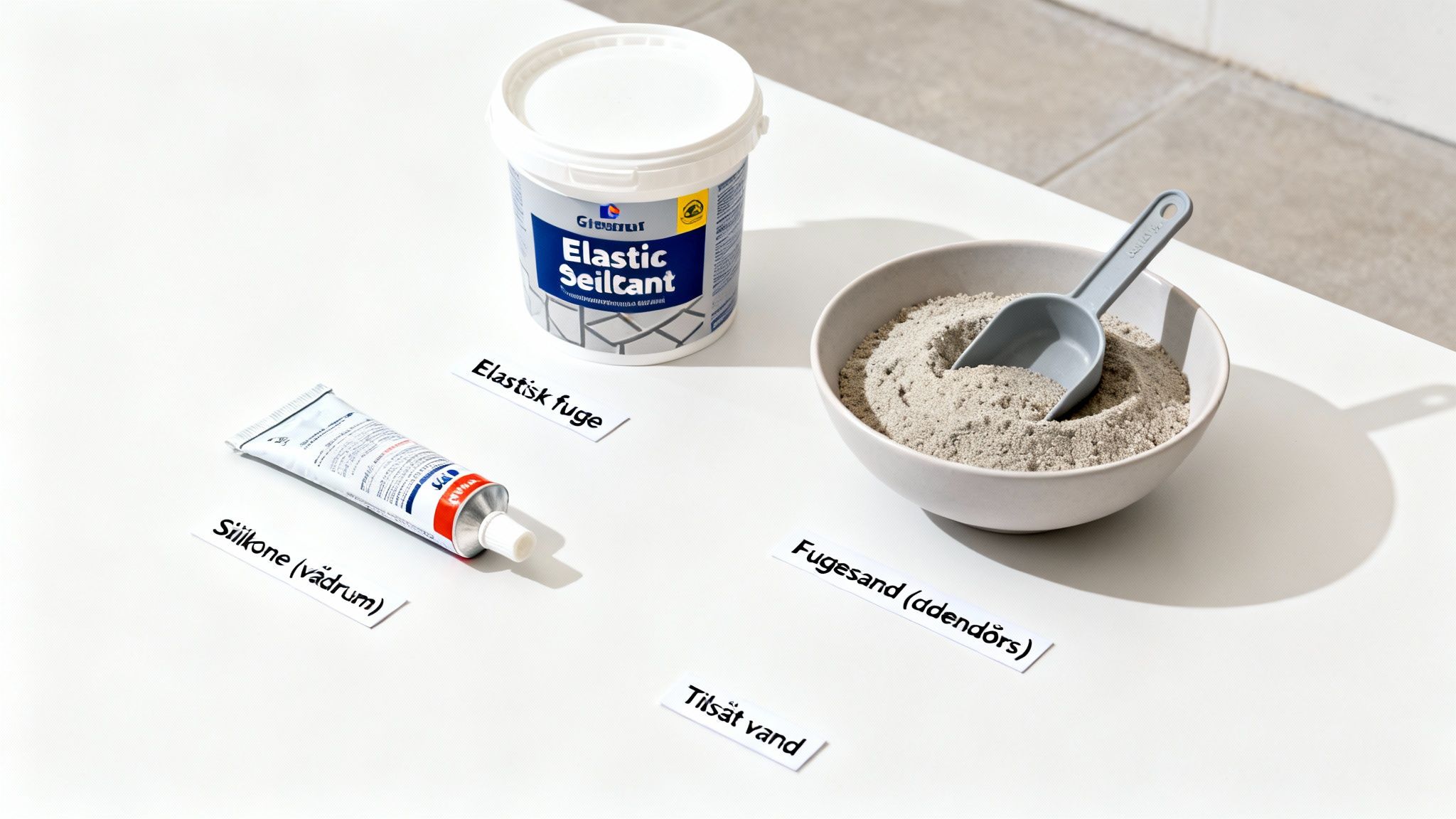 Fugemateriale til fliser