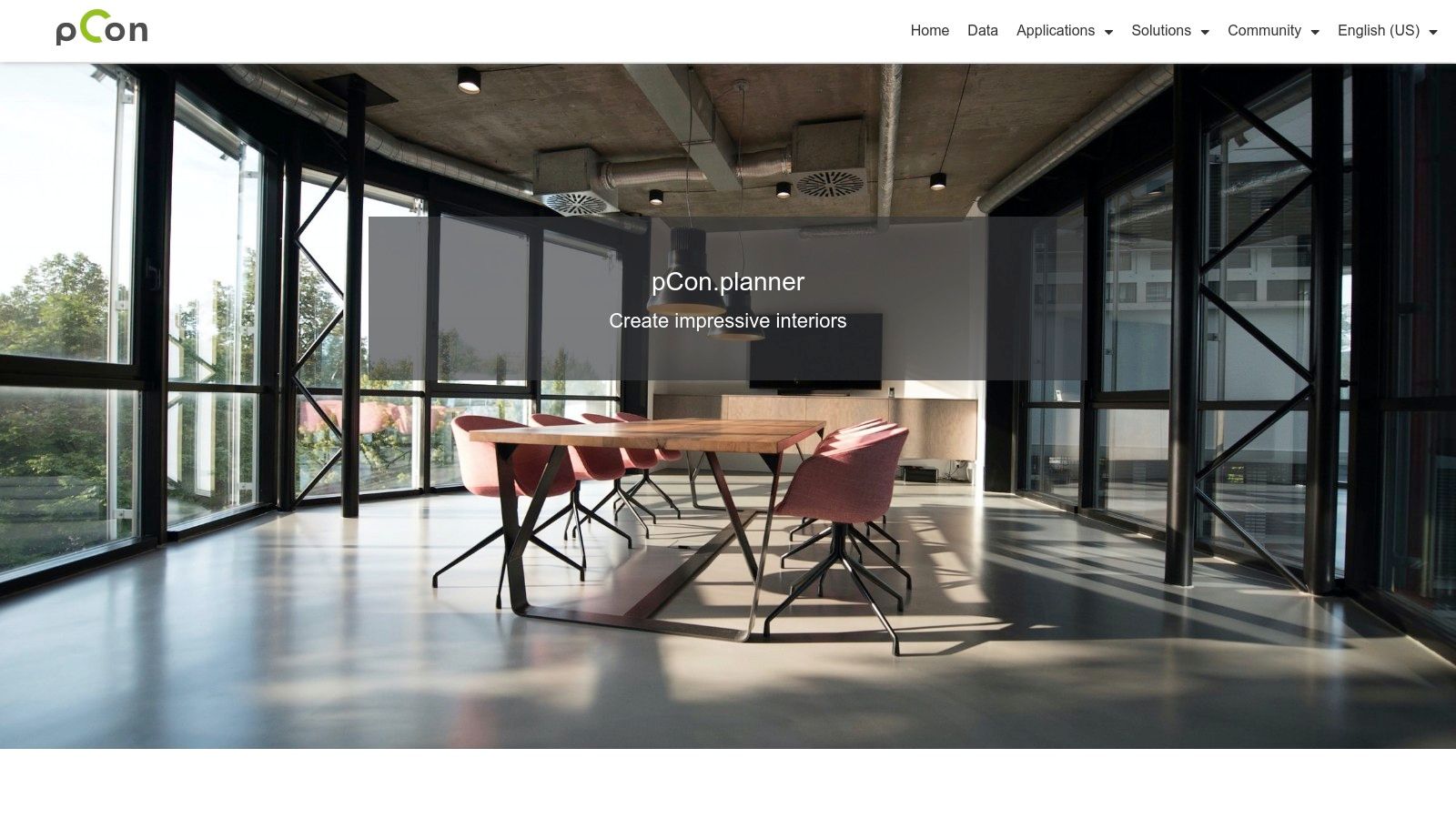 Et eksempel på en visualisering lavet i pCon.planner