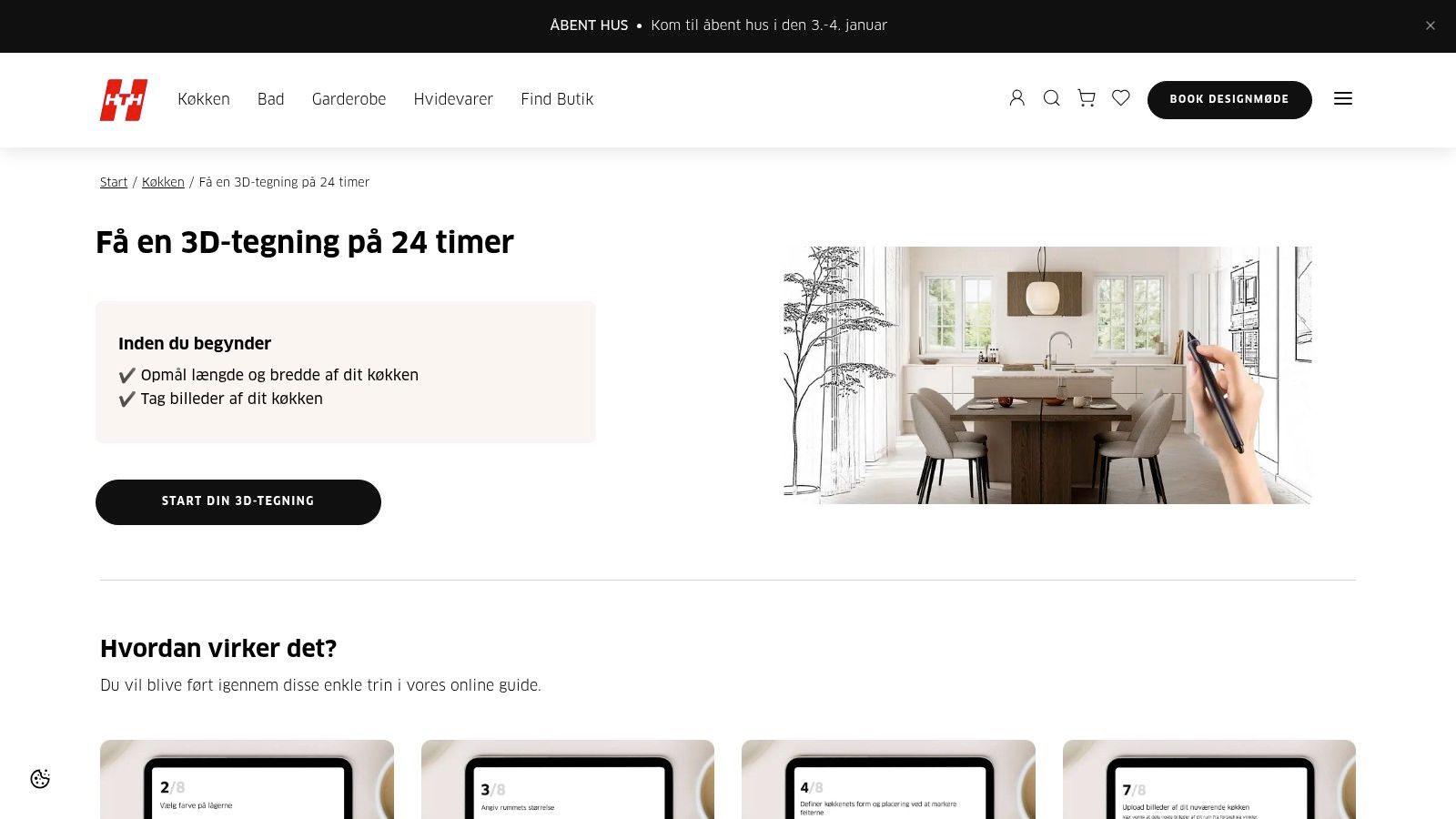 HTH – 3D‑tegning (24 timer) (service)