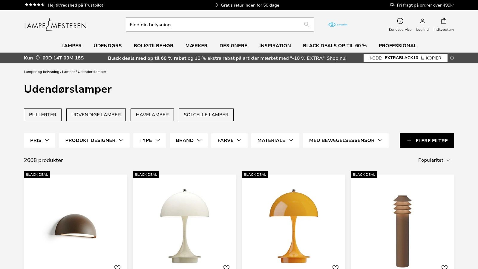 Lampemesteren.dk: Design og Kvalitet for den Stilbevidste Terrasse