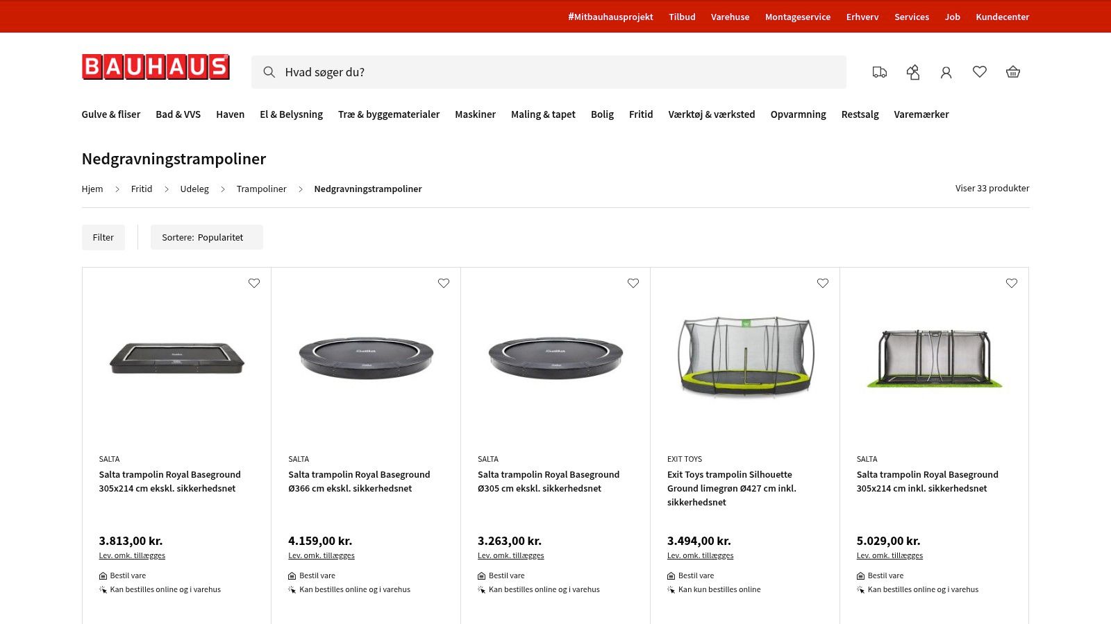BAUHAUS Danmark