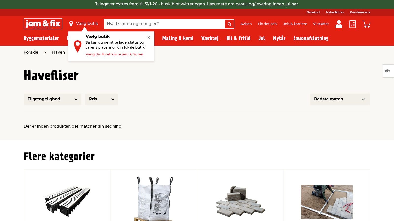 jem & fix – Havefliser