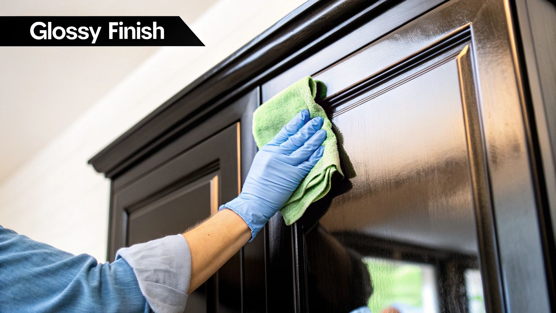 Apply Wipeable Semi-Gloss or Gloss Paint