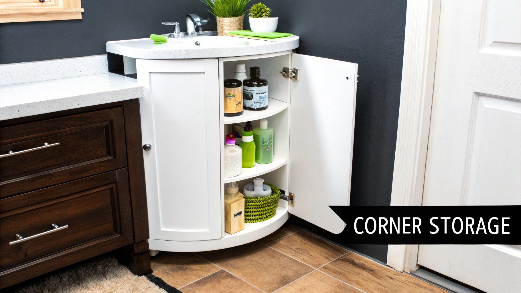 Double Vanity Cabinet Systems