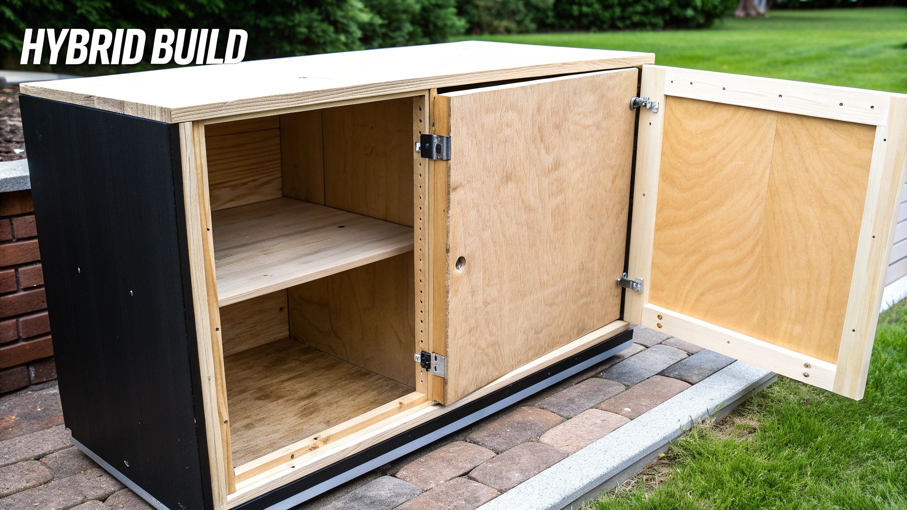 Hybrid Solid Wood and Plywood Construction