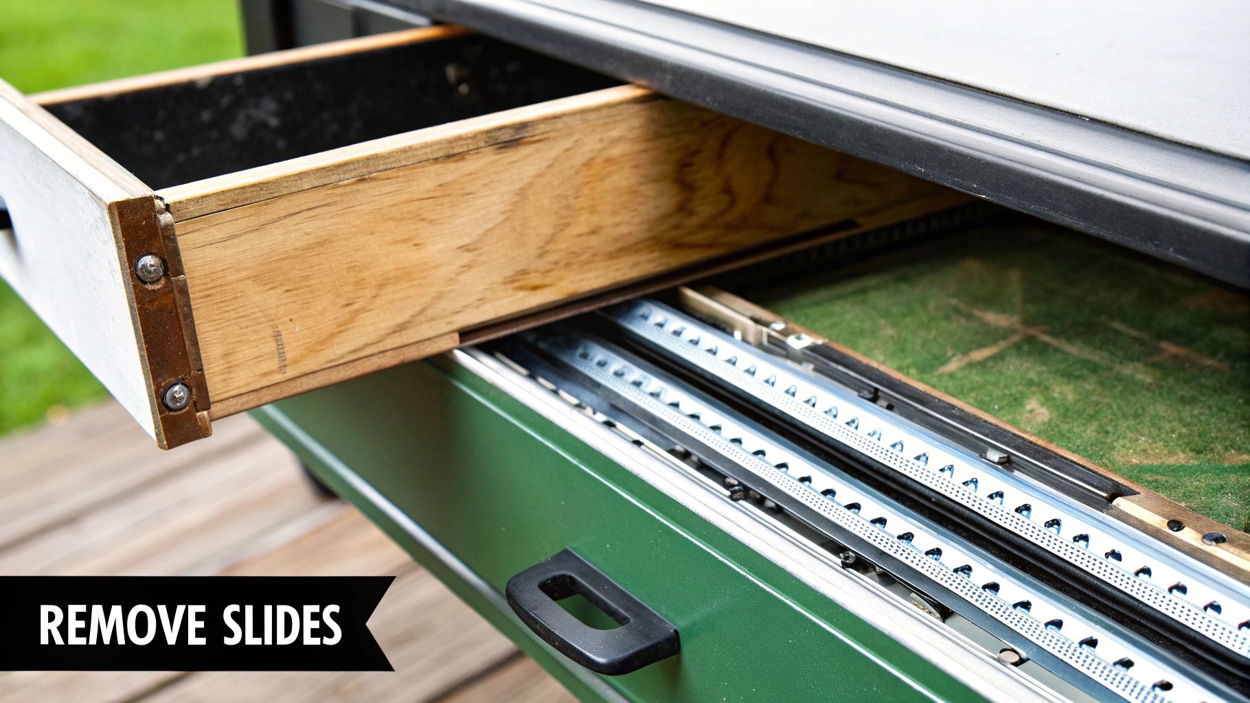 How to Install Soft Close Drawer Slides: DIY Guide | Sinclair Cabinets ...