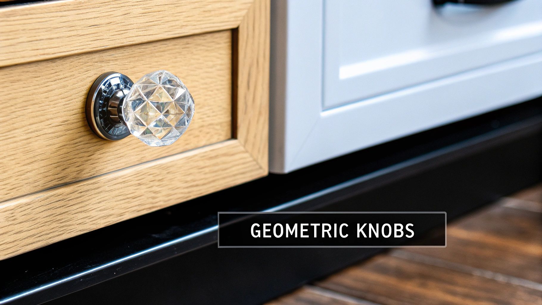 Geometric Crystal/Acrylic Hardware