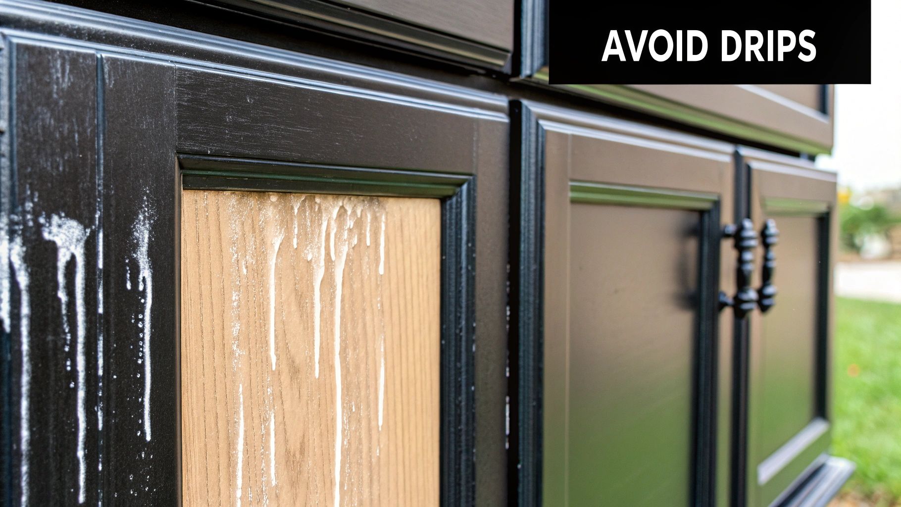 Common pitfalls of using water based cabinet paint