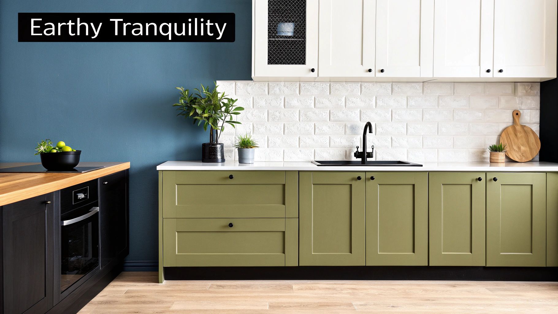 Sage Green and Cream