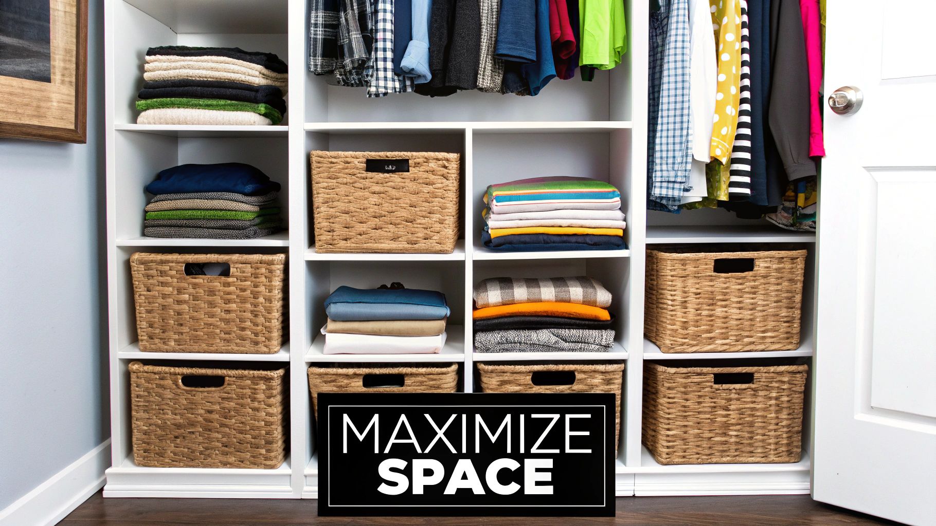 Installation of closet shelving