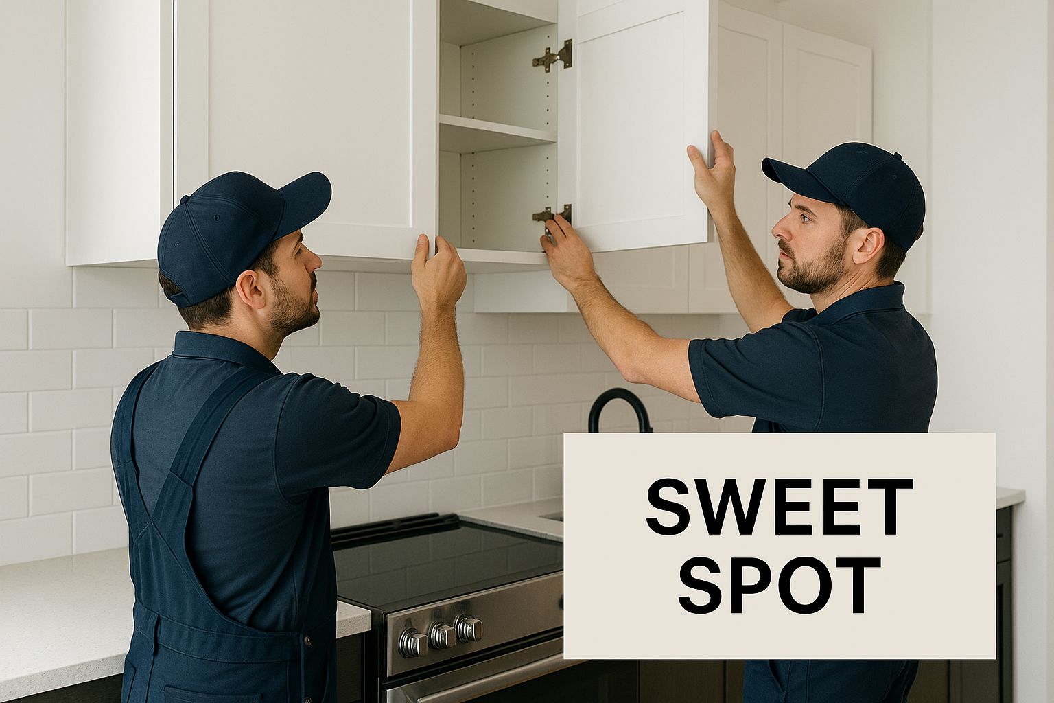 Infographic about what are semi custom cabinets