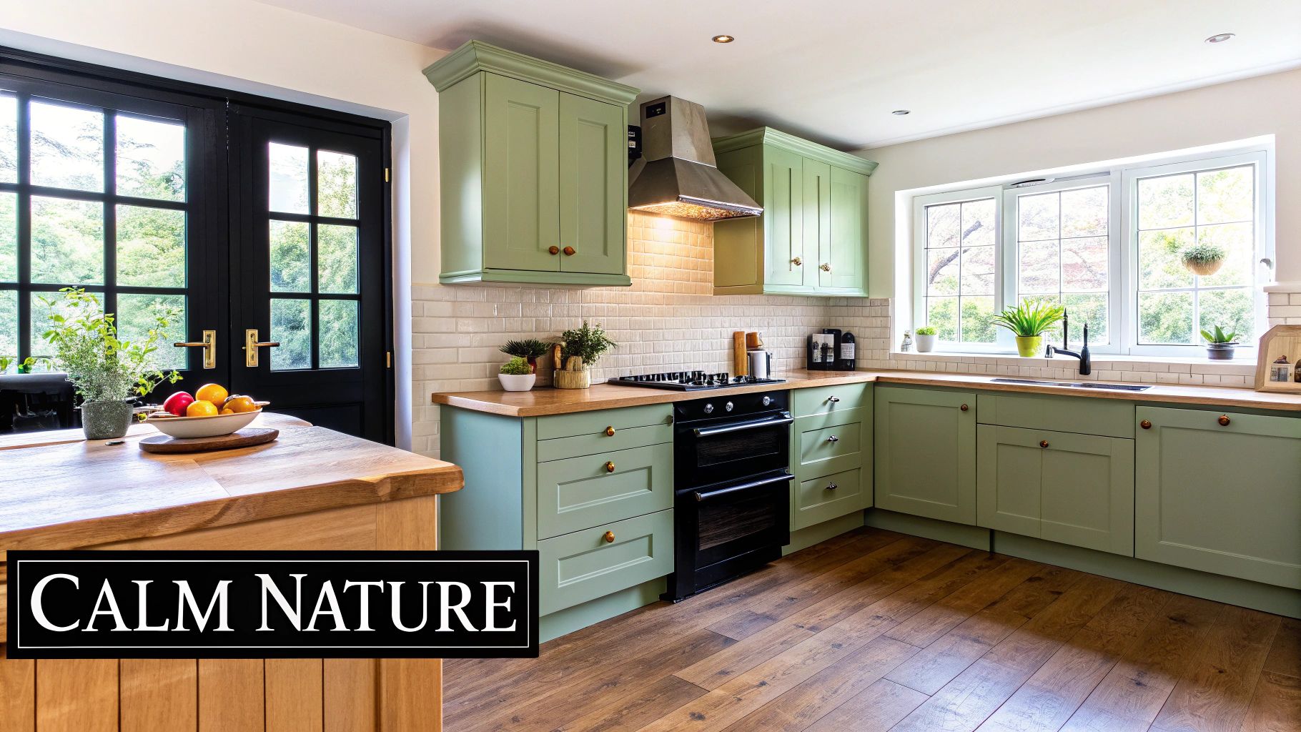 Sage Green Cabinets