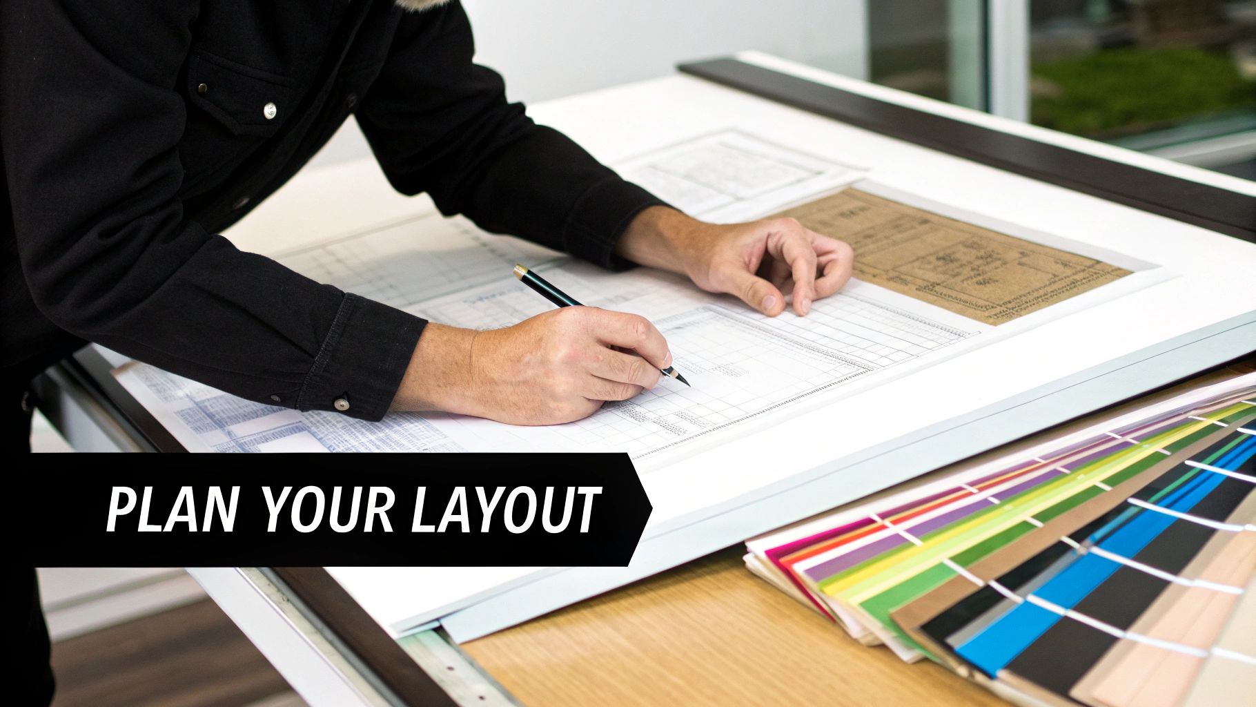 The custom cabinet creation process involves skilled craftsmanship.