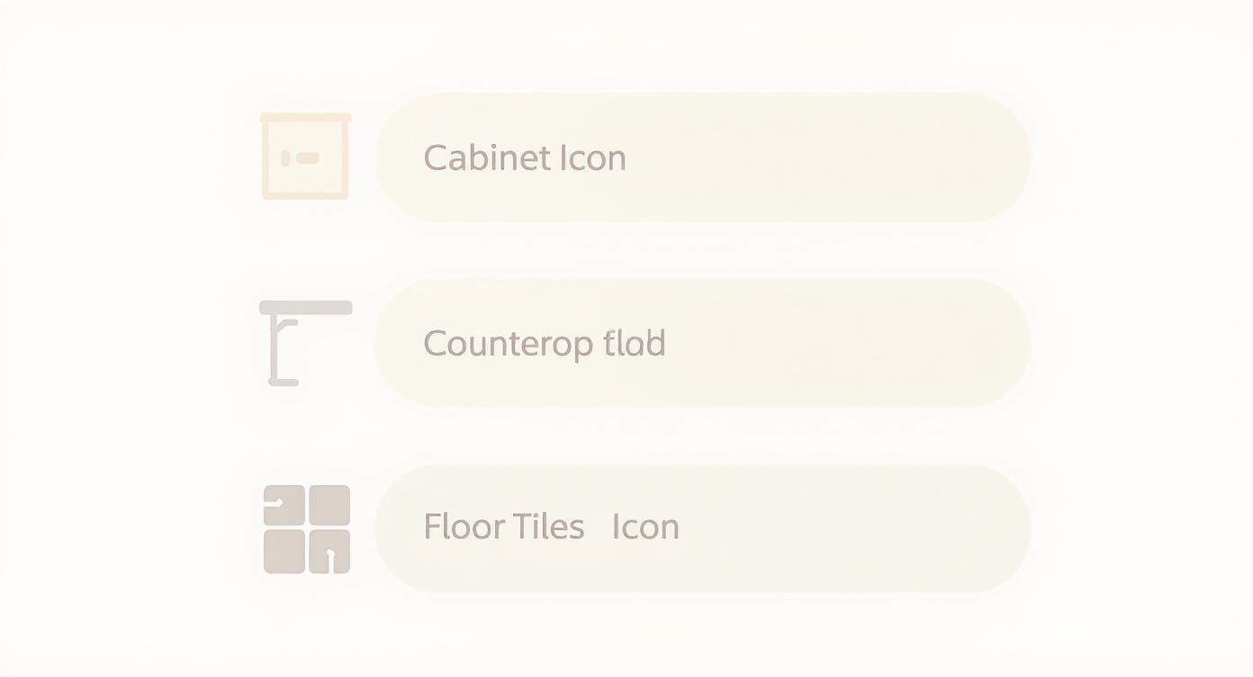 Infographic about remodel galley kitchen before after