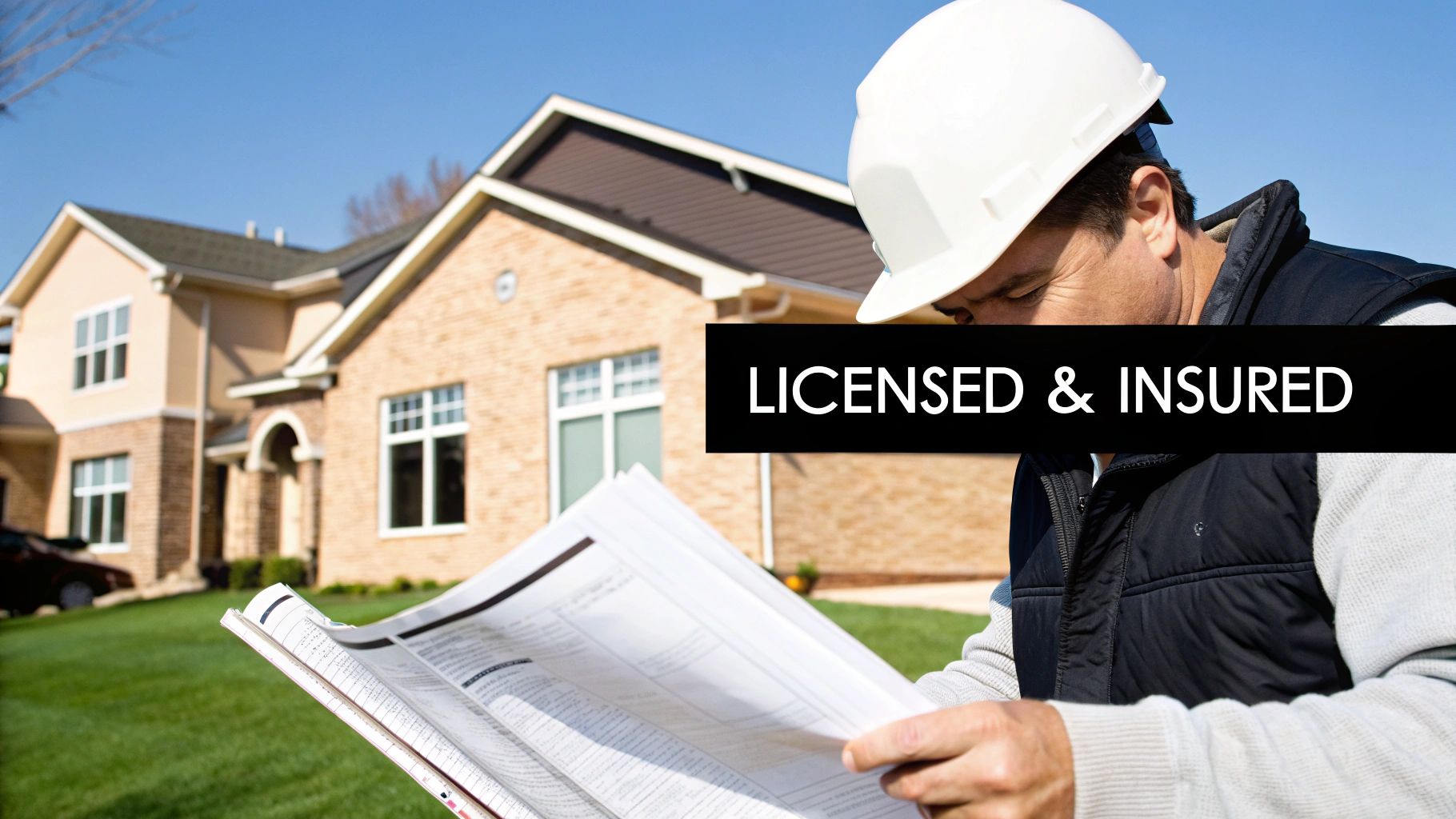 Are you licensed and insured for this type of work?