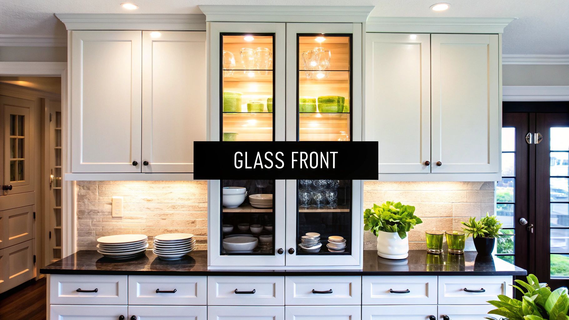 Glass Front Cabinet Doors