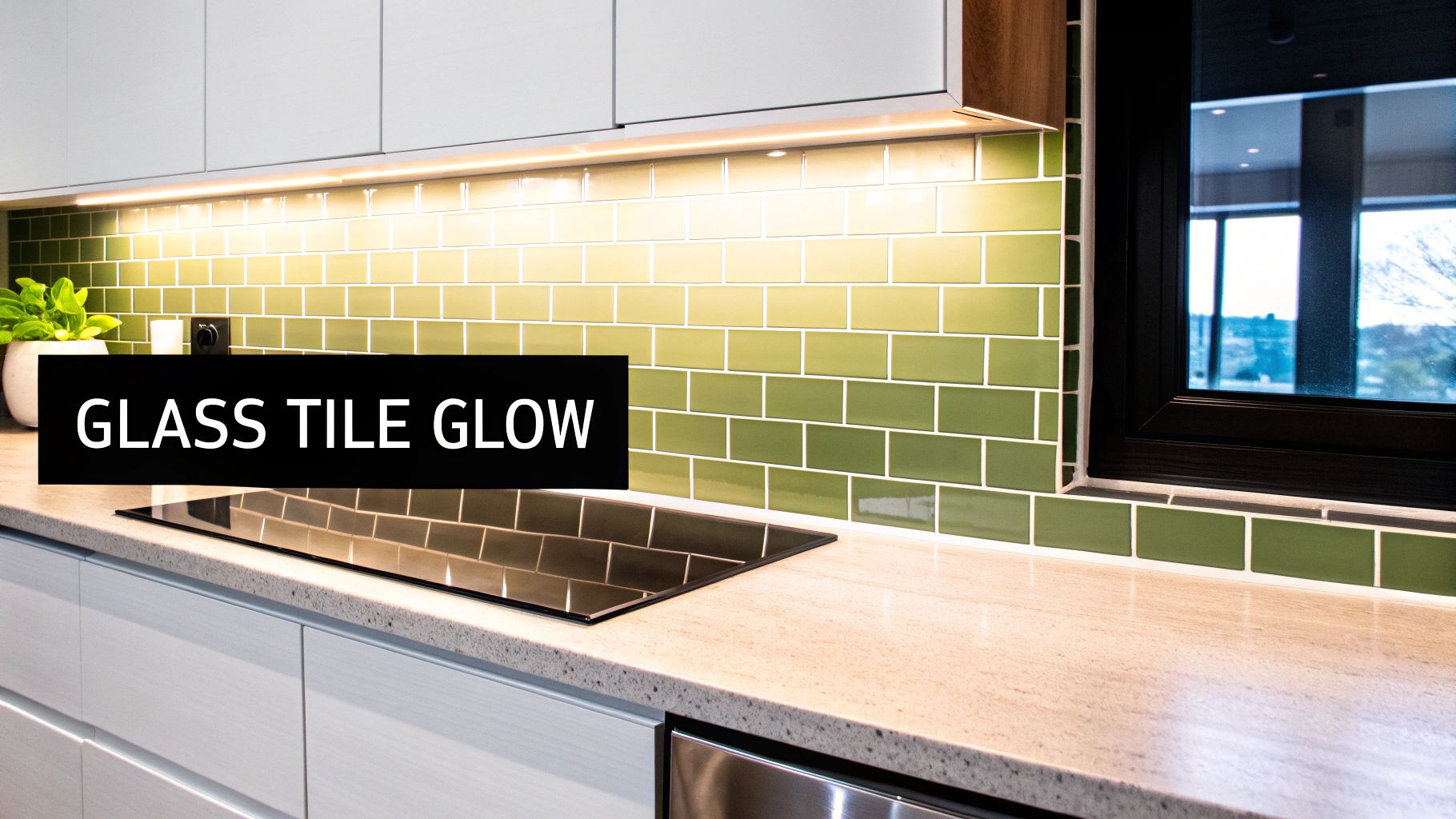 Glass Tile Backsplash