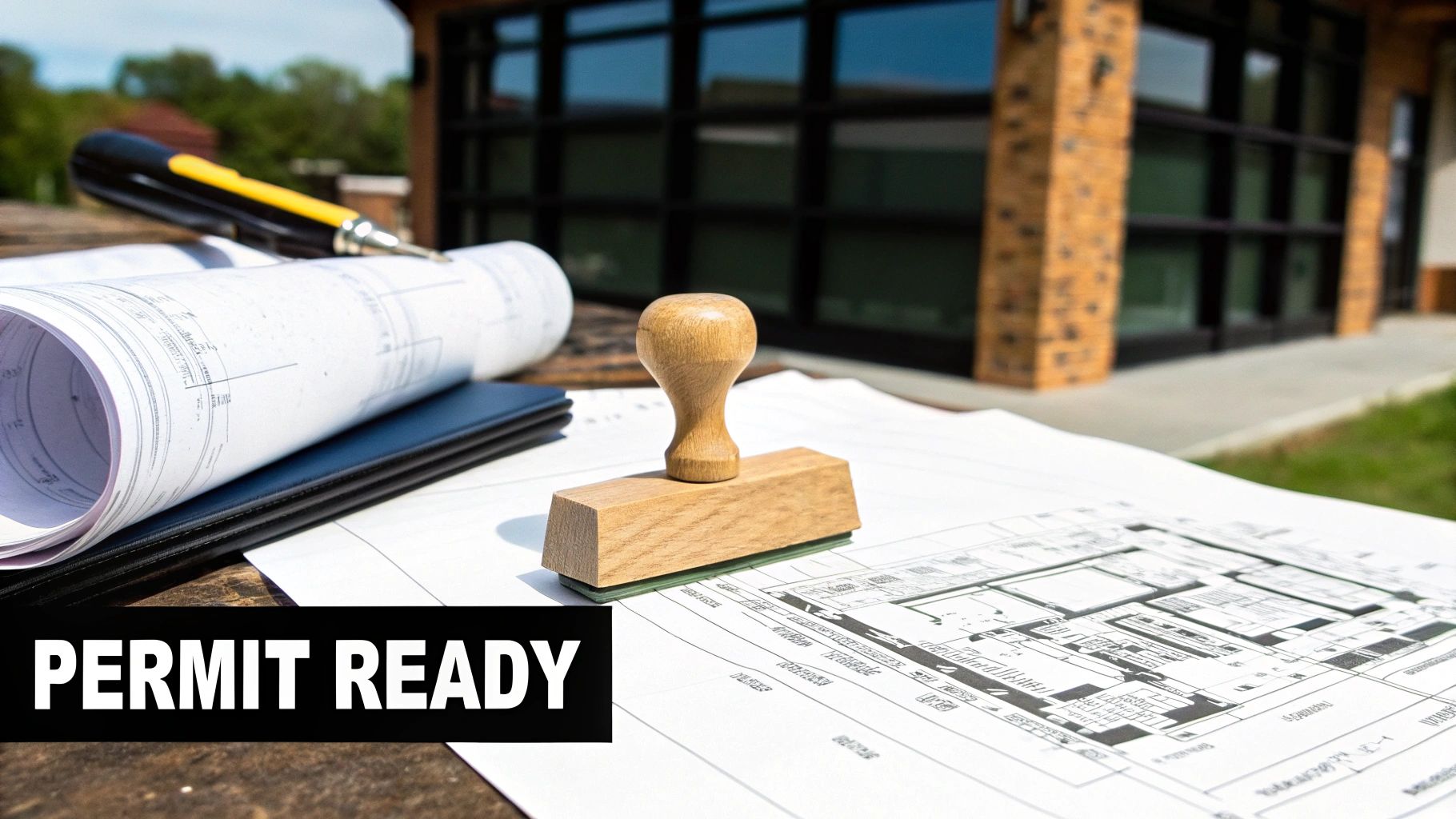 What permits are required and who obtains them?