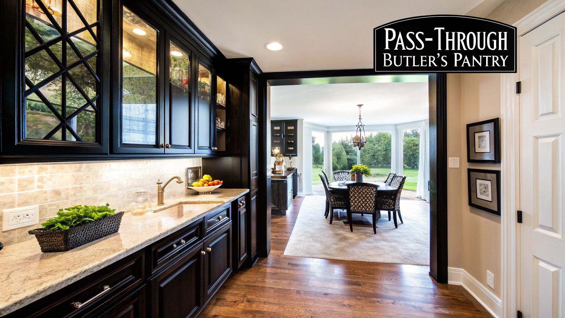 Pass-Through Butler's Pantry