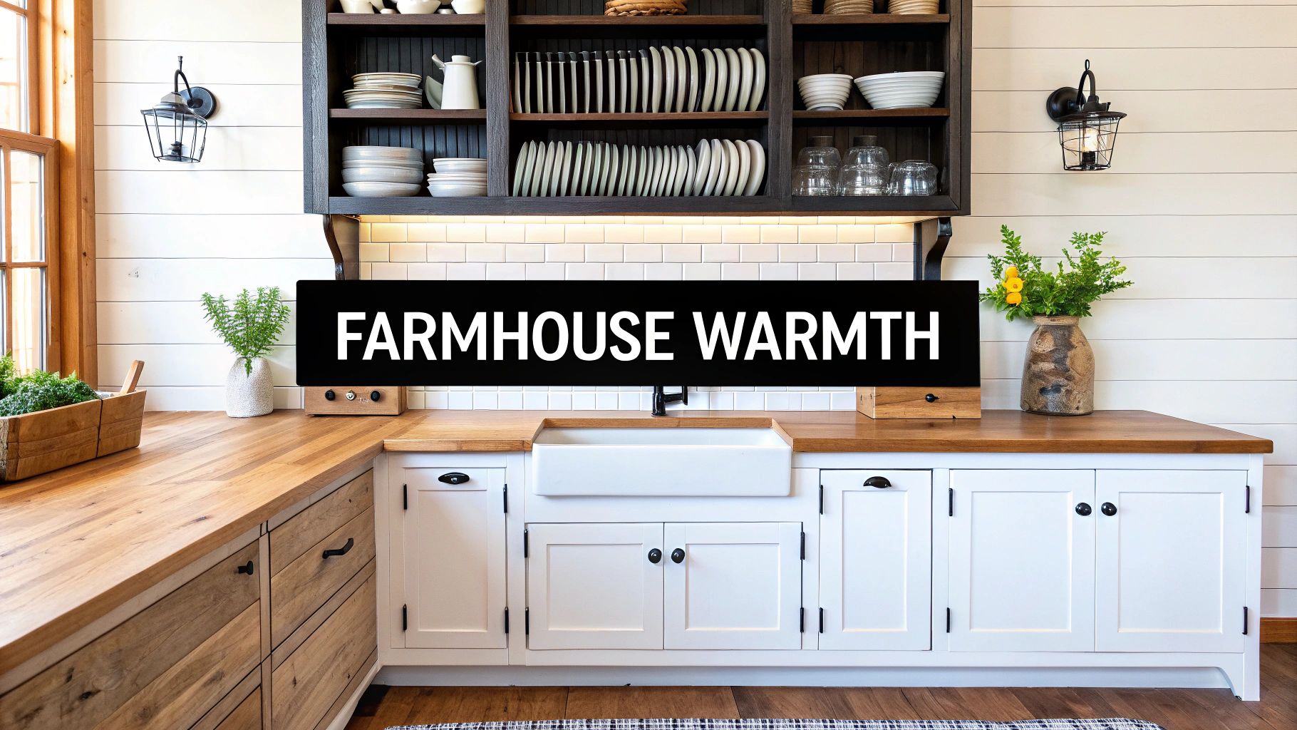 Vintage Galley to Farmhouse Aesthetic Transformation
