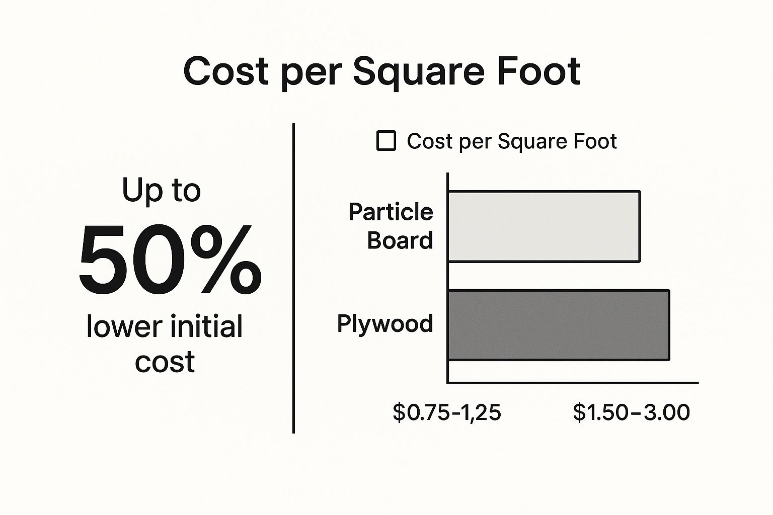Infographic showing key data about Cost Analysis and Budget Considerations
