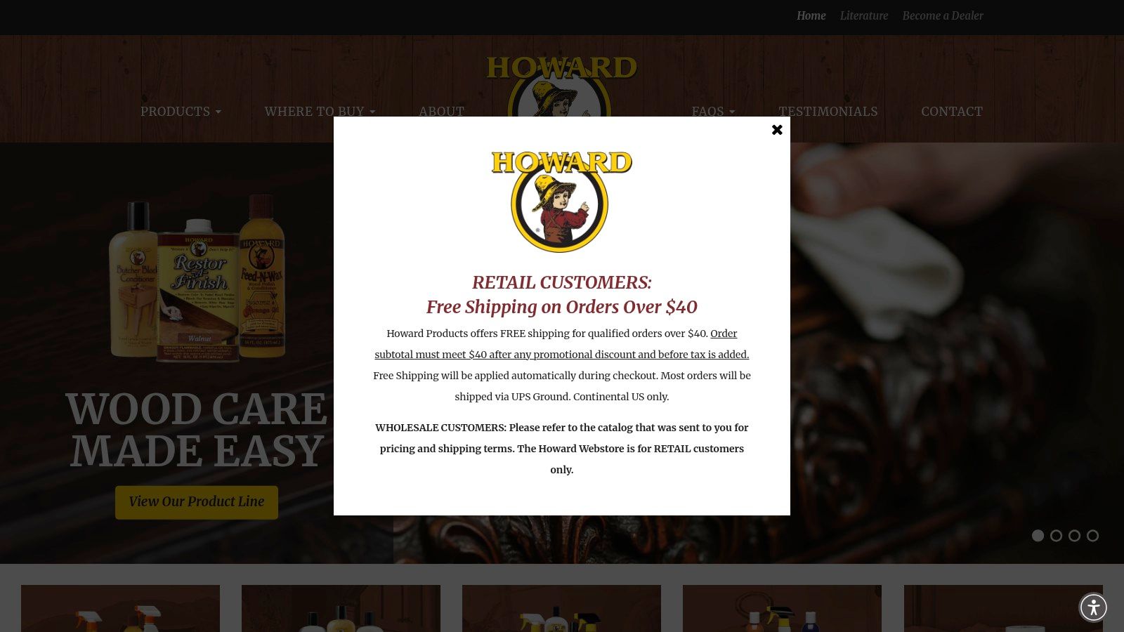 Howard Feed-N-Wax Wood Polish