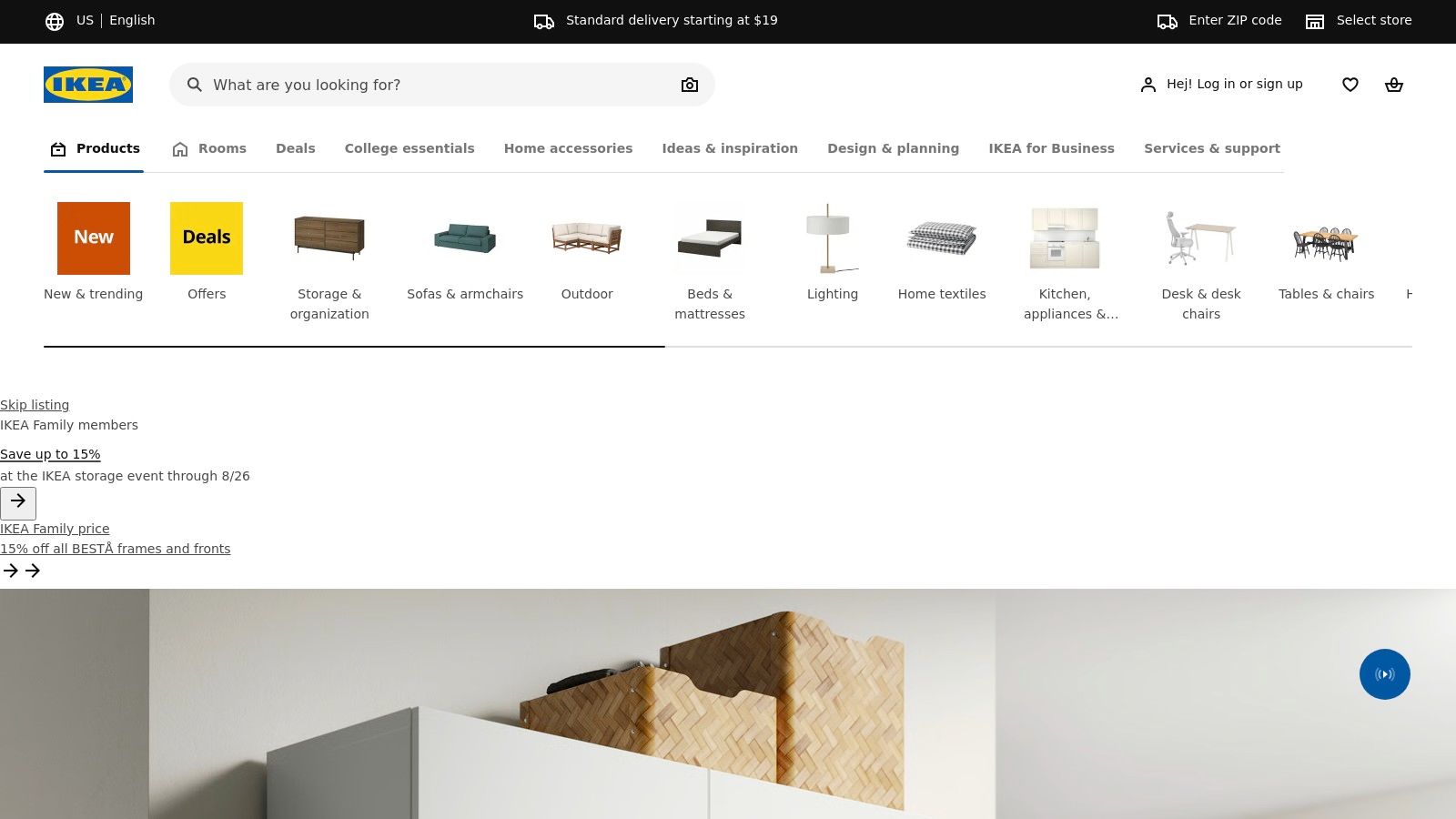 IKEA (SEKTION system)