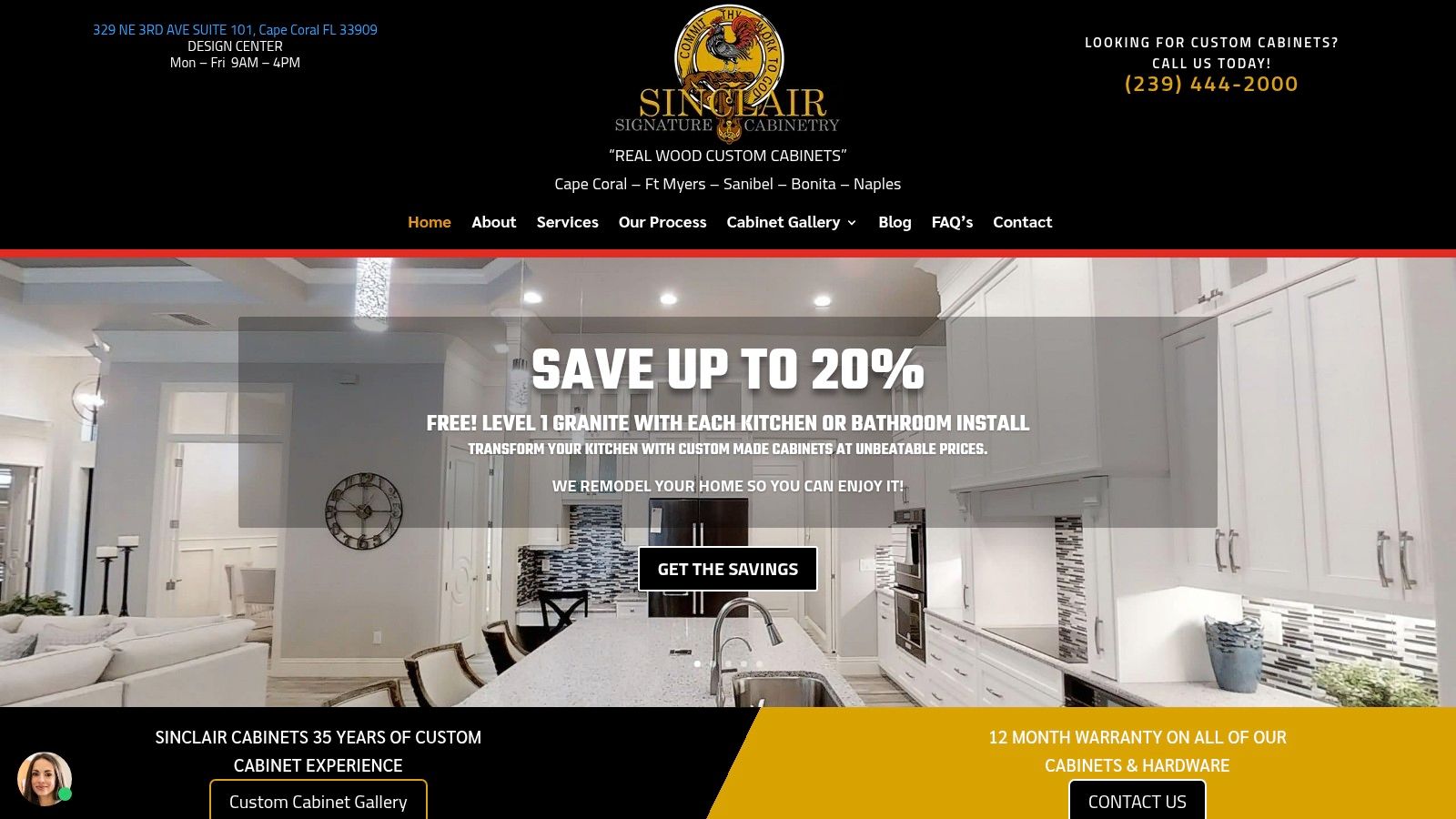 Sinclair Cabinetry inc