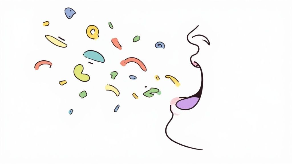 A person actively listening with focused attention in a professional meeting.