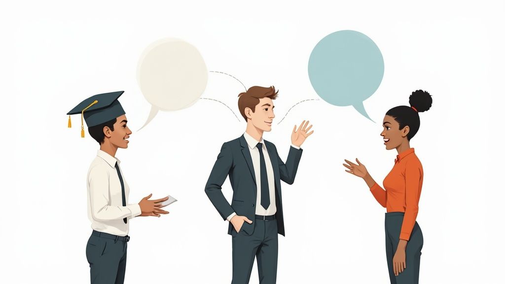 Ask Thoughtful Questions and Show Genuine Interest