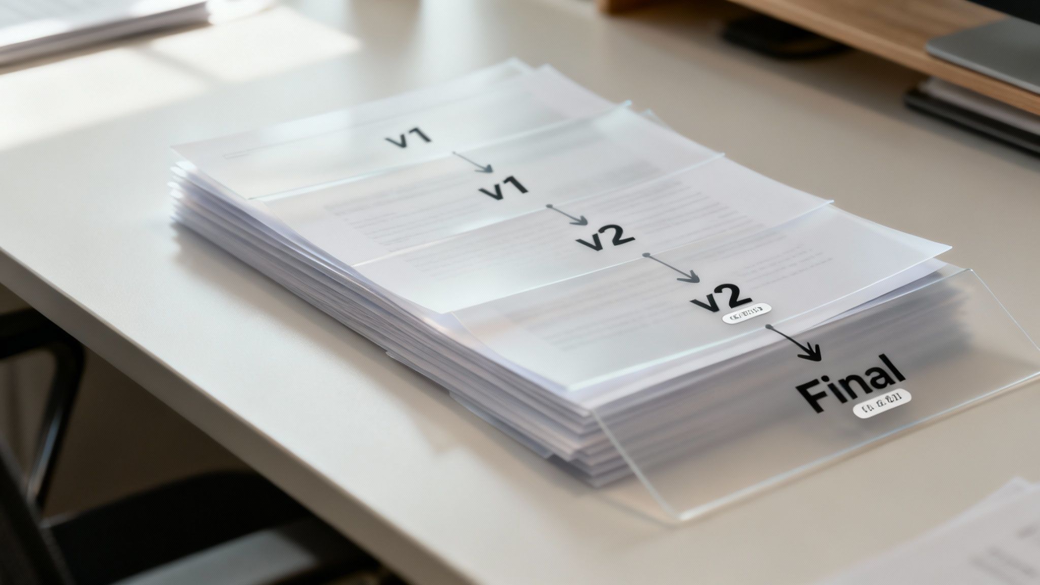 Version Control and Document Versioning