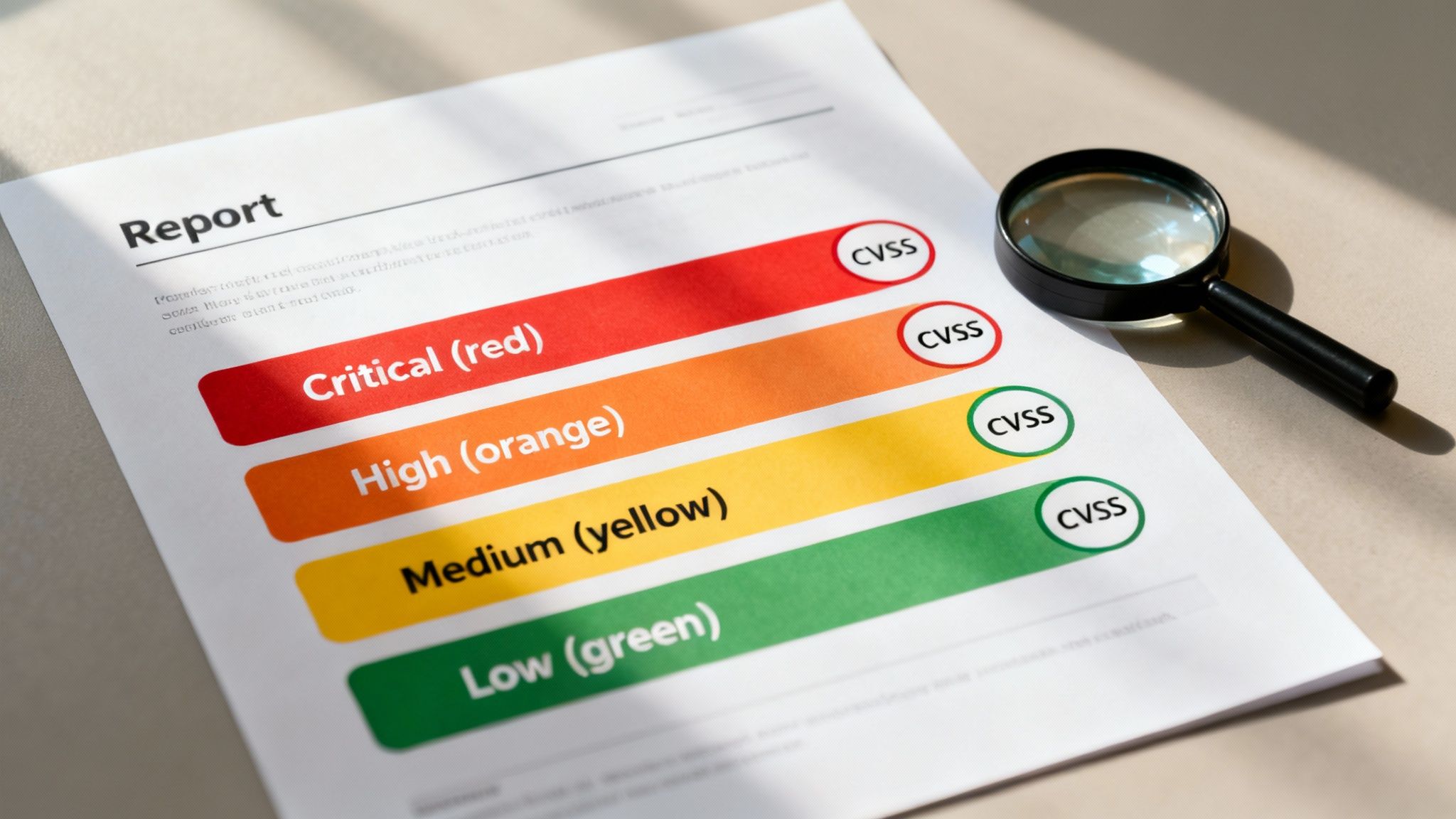 Document and Report Vulnerabilities Using Severity-Based Prioritization